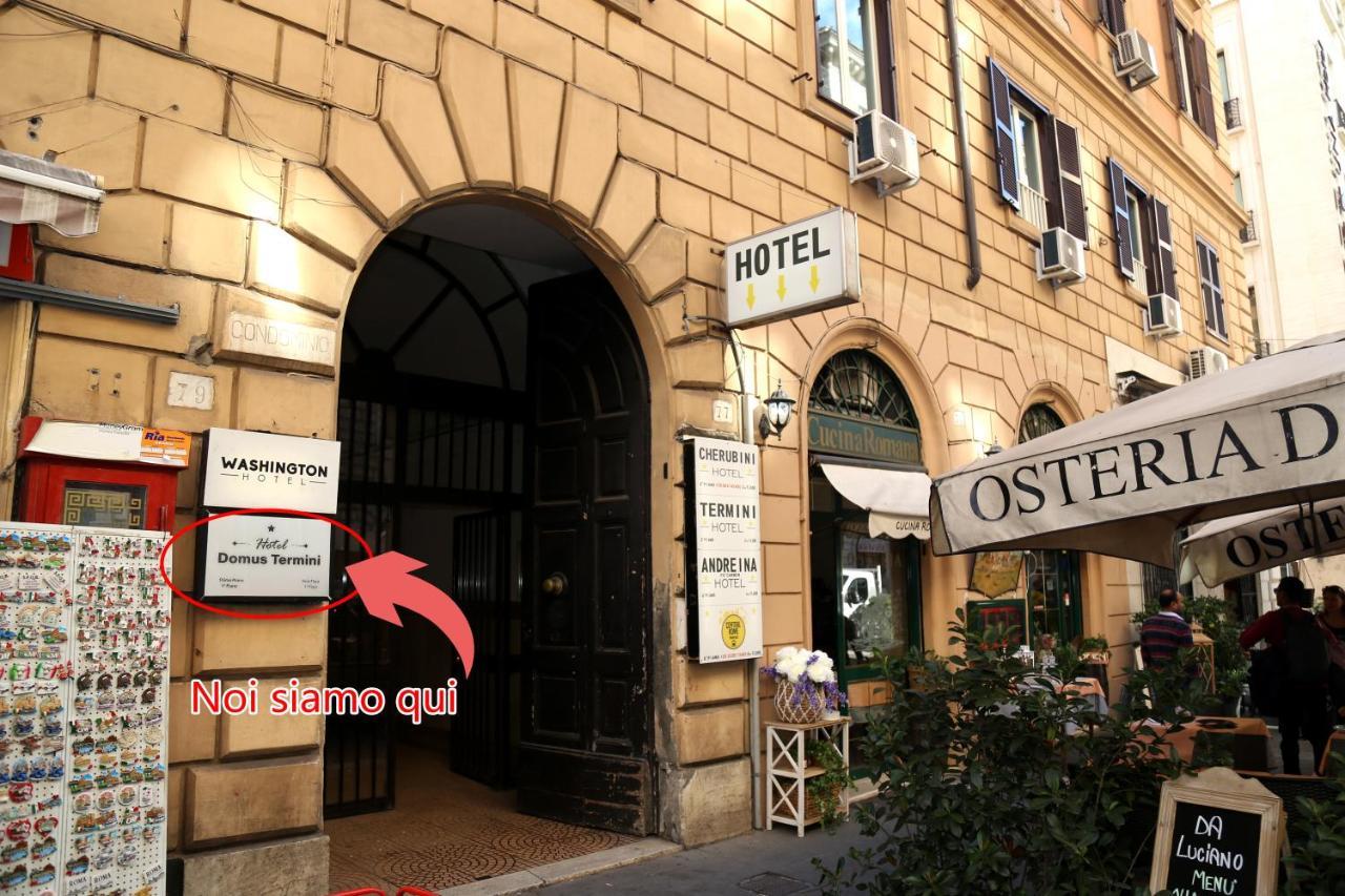 Hotel Domus Termini Rome Bagian luar foto